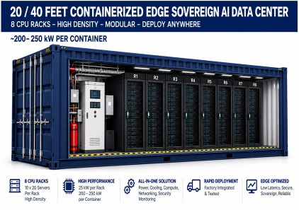 Containerised edge AI DC